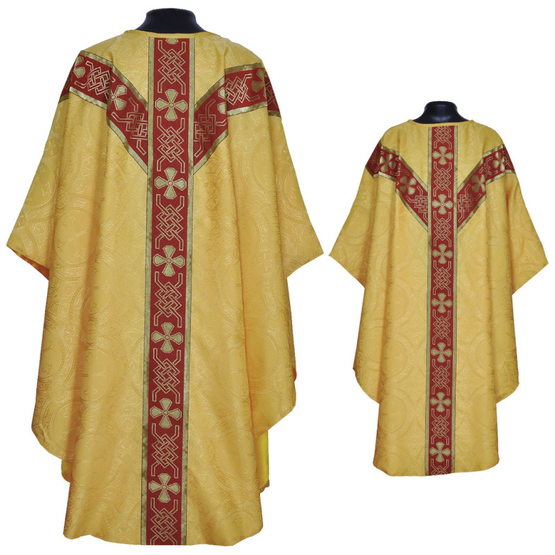 Chasuble avec étole n°9 (options disponibles)