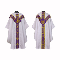 Chasuble avec étole n°9 (options disponibles)